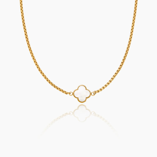 Pearl Petal Necklace