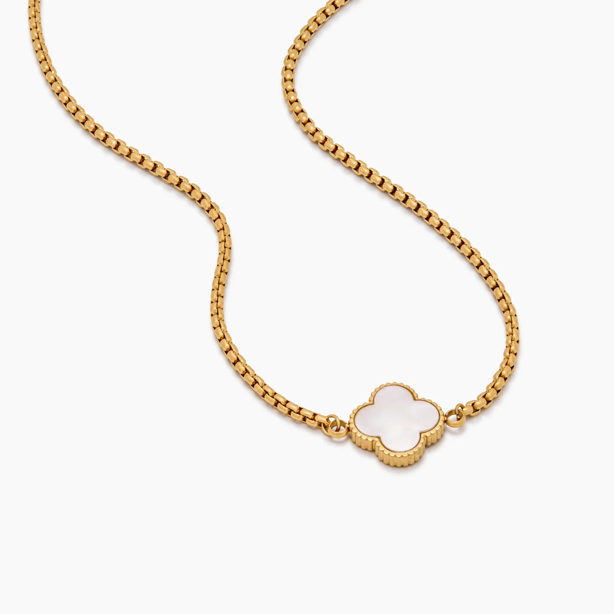 Pearl Petal Necklace