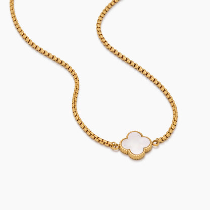 Pearl Petal Necklace