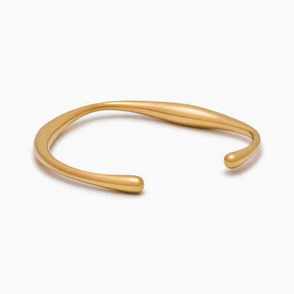 Shore Gold Cuff Bracelet