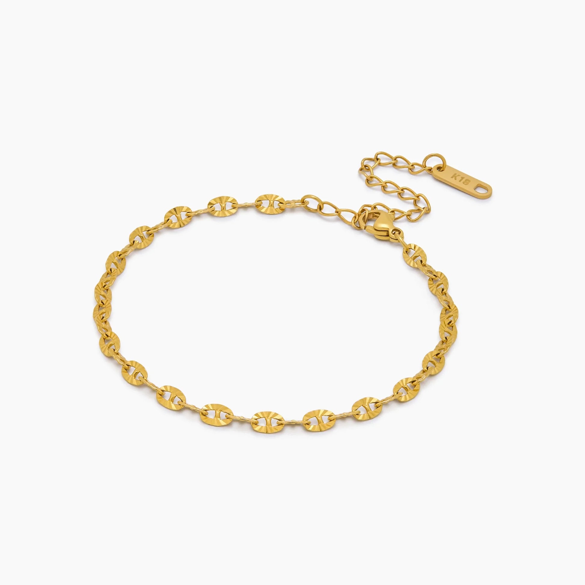 Heavy Sequin Chain Bracelet