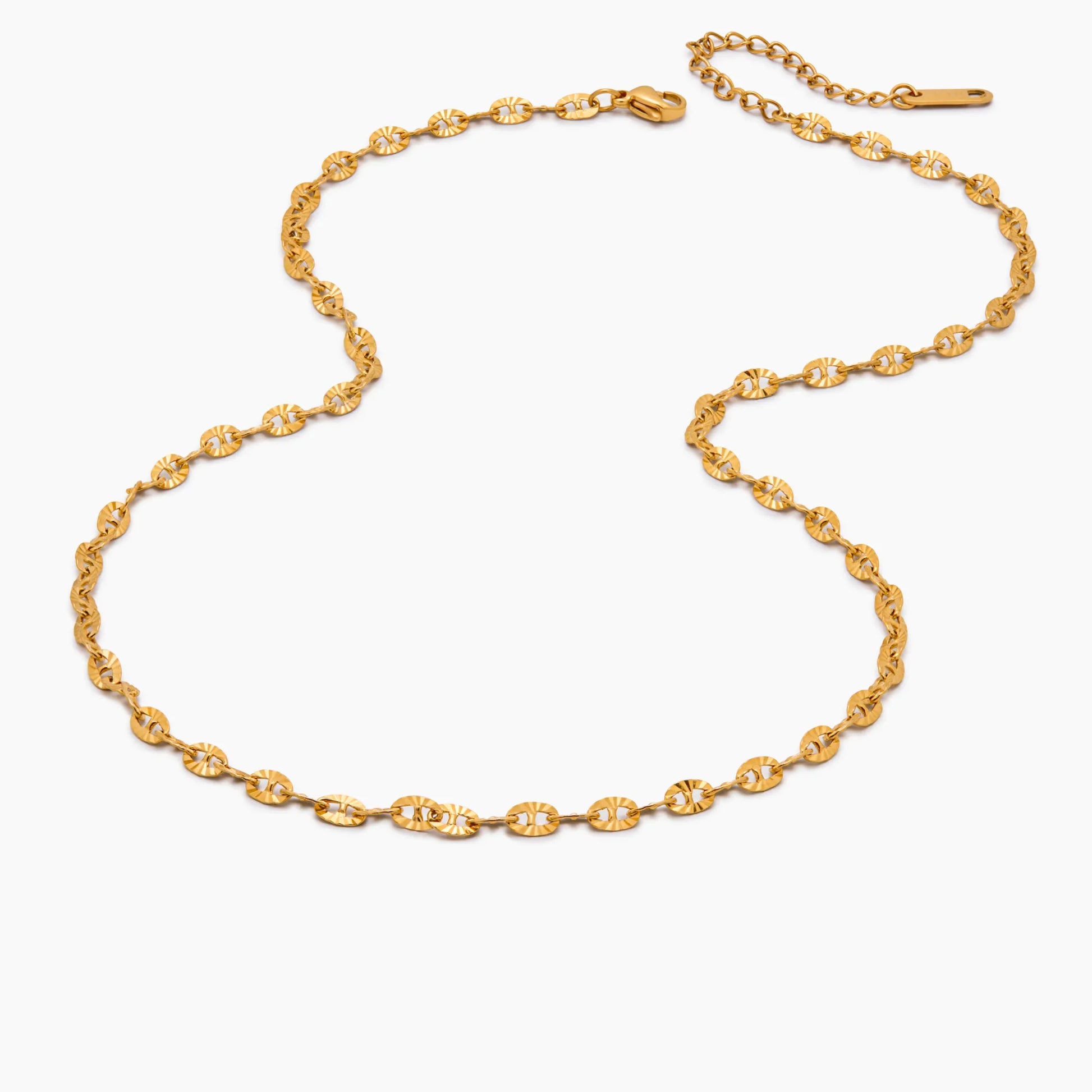 Heavy Sequin Chain Necklace