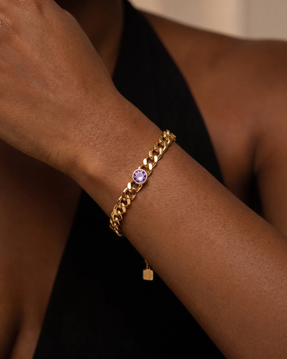 studio-ai bracelet-curb-birthstone-bracelet_lifestyle1_a1+solo.png