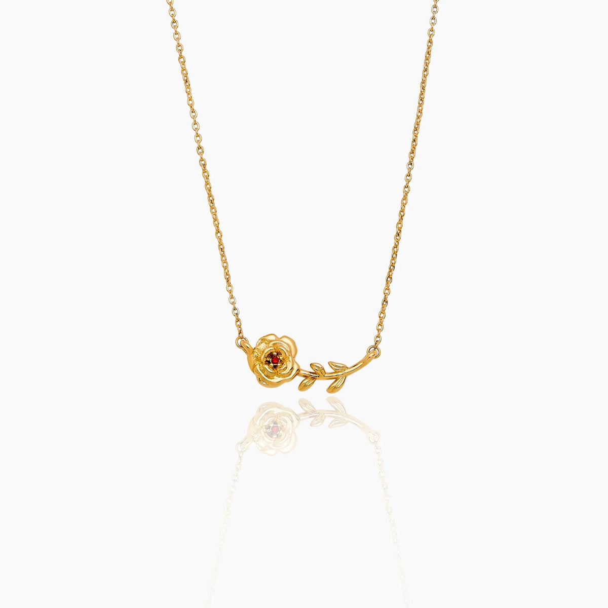 Fine Birthflower Necklace