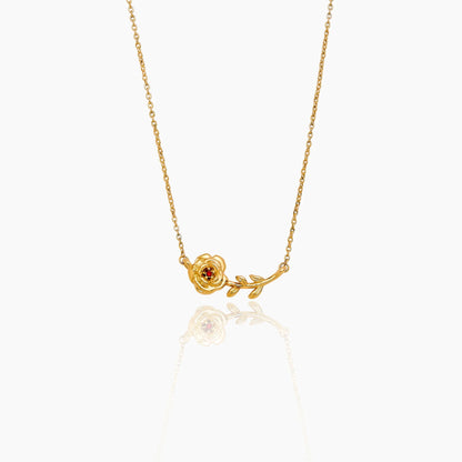 Fine Birthflower Necklace