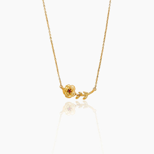 Fine Birthflower Necklace