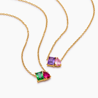 Always Pair Birthstone Necklace