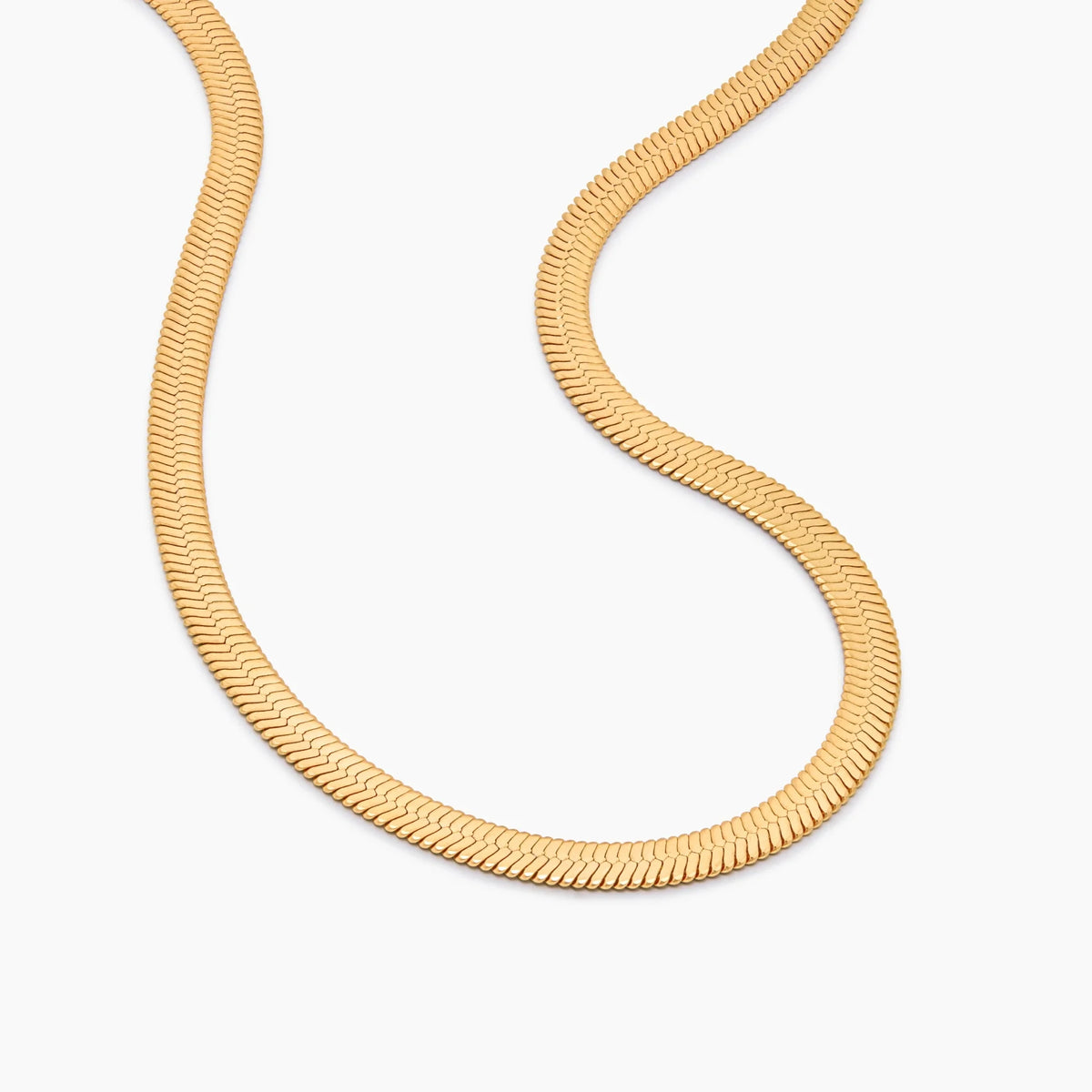 Snake Link Necklace