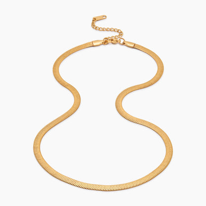 Snake Link Necklace
