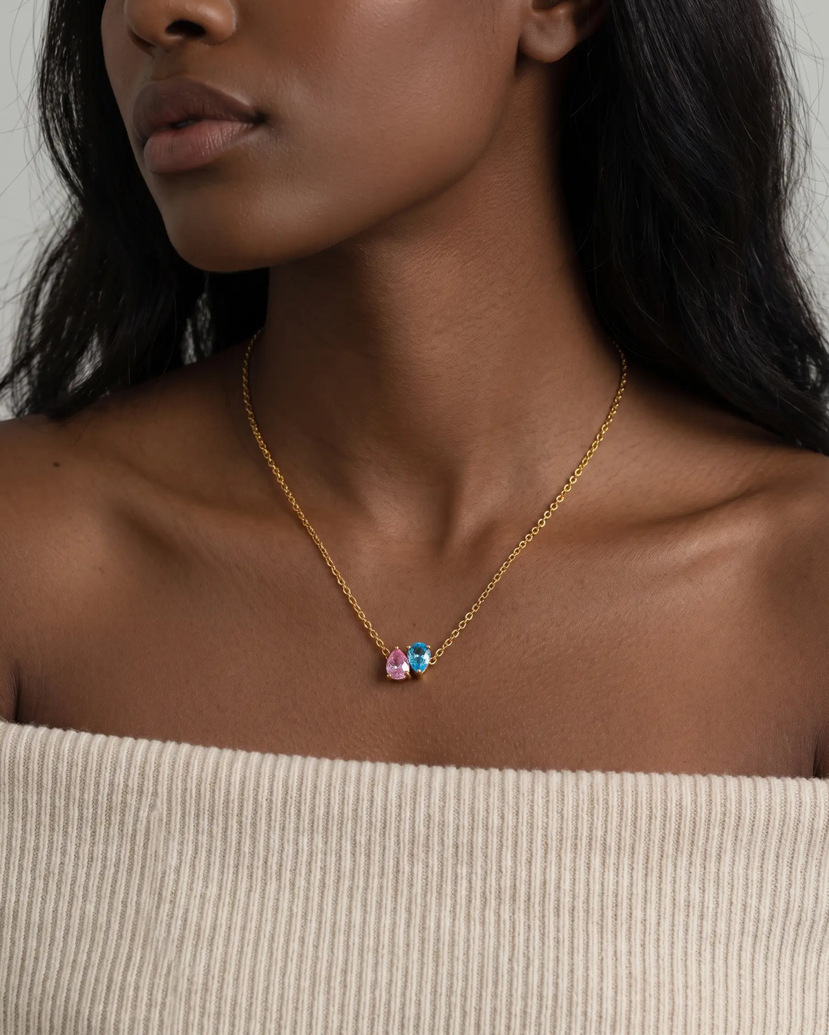 studio-ai necklace-pair-teardrop-birthstone-necklace_lifestyle1_a1+solo.png