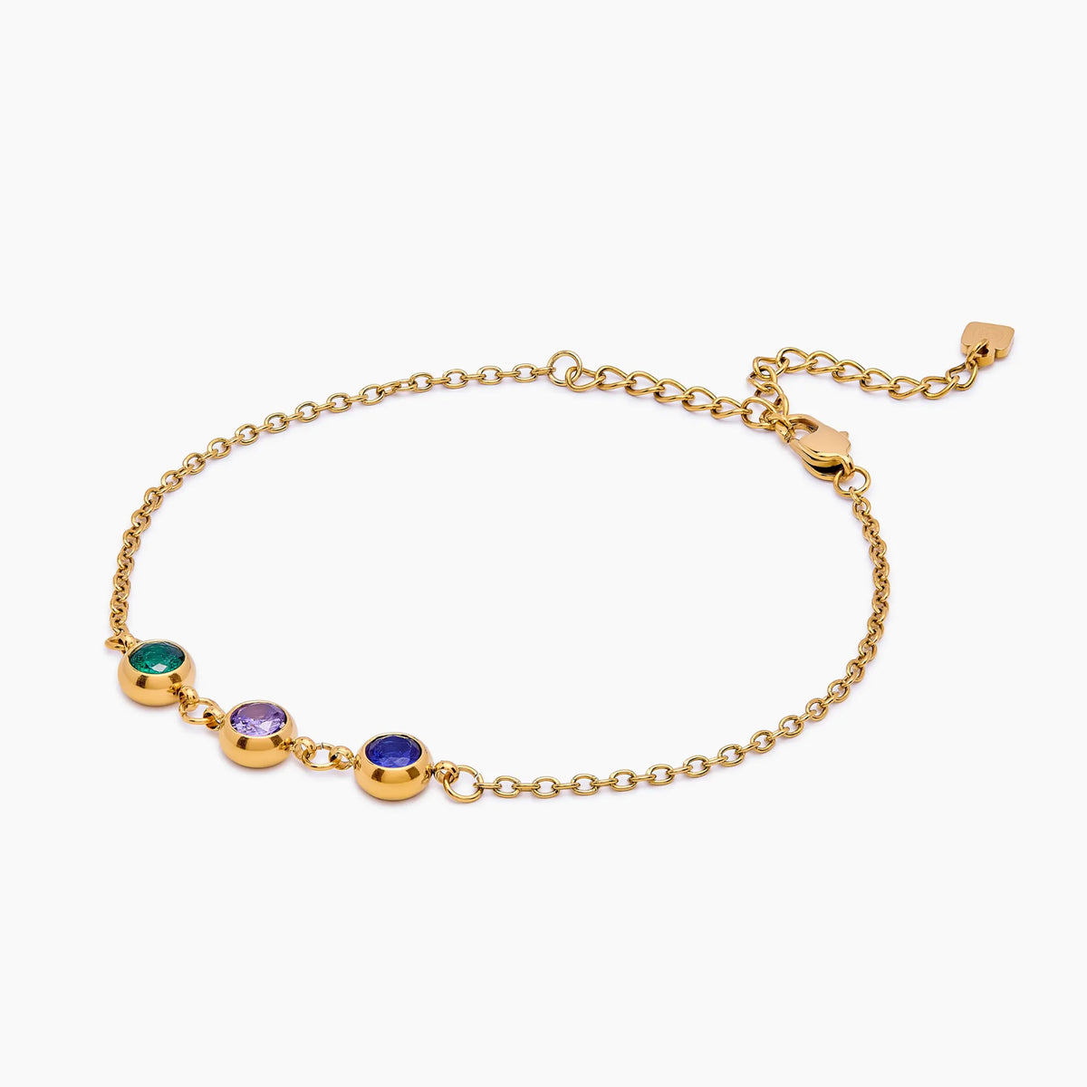 Personalised Family Birthstone Bracelet