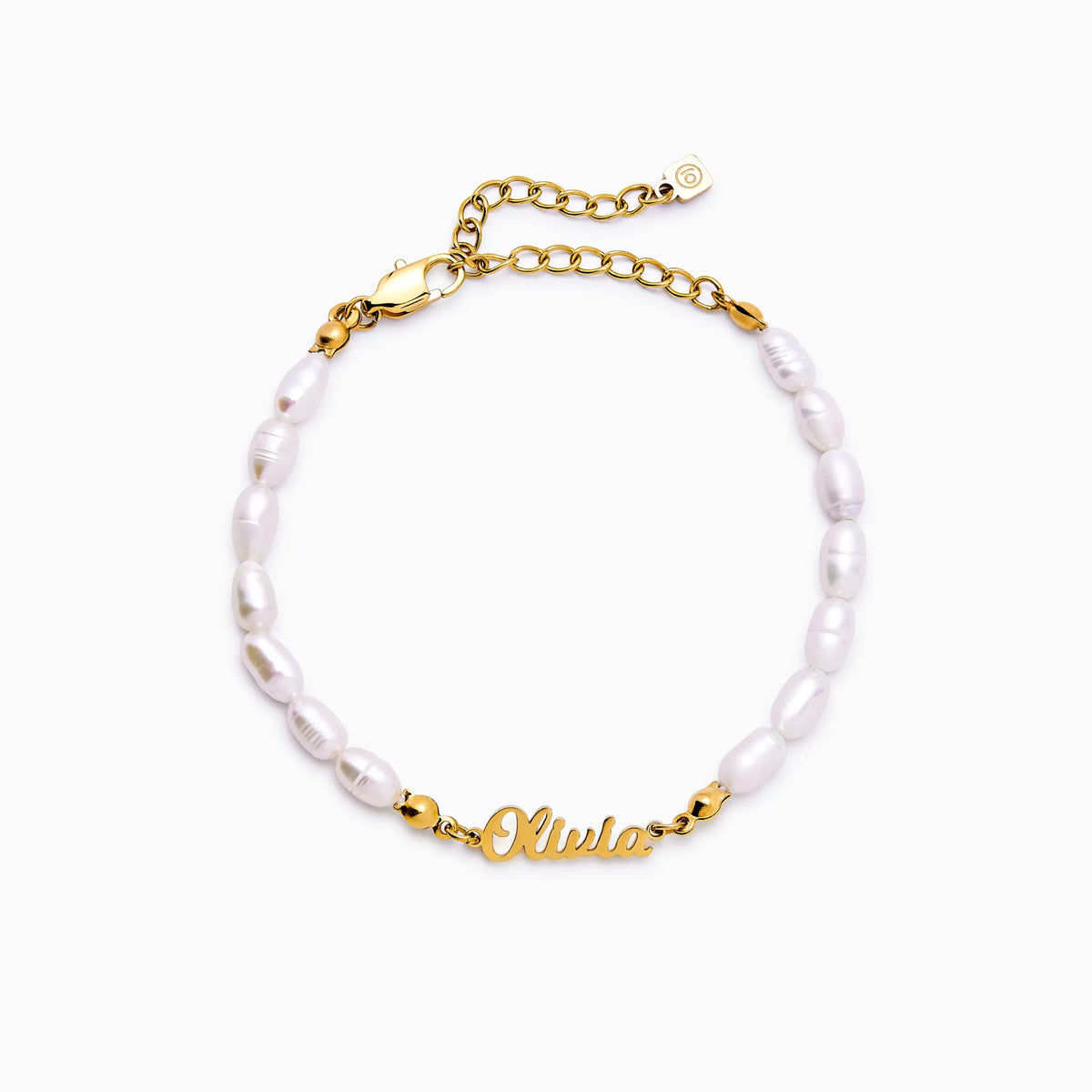 Pearl Name Bracelet
