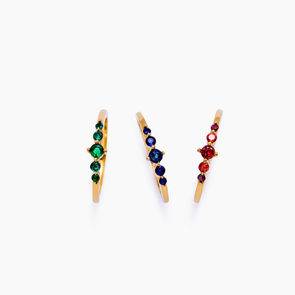 Thea Stacking Birthstone Ring