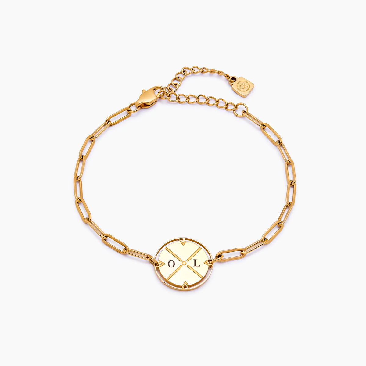Engraved North Bracelet
