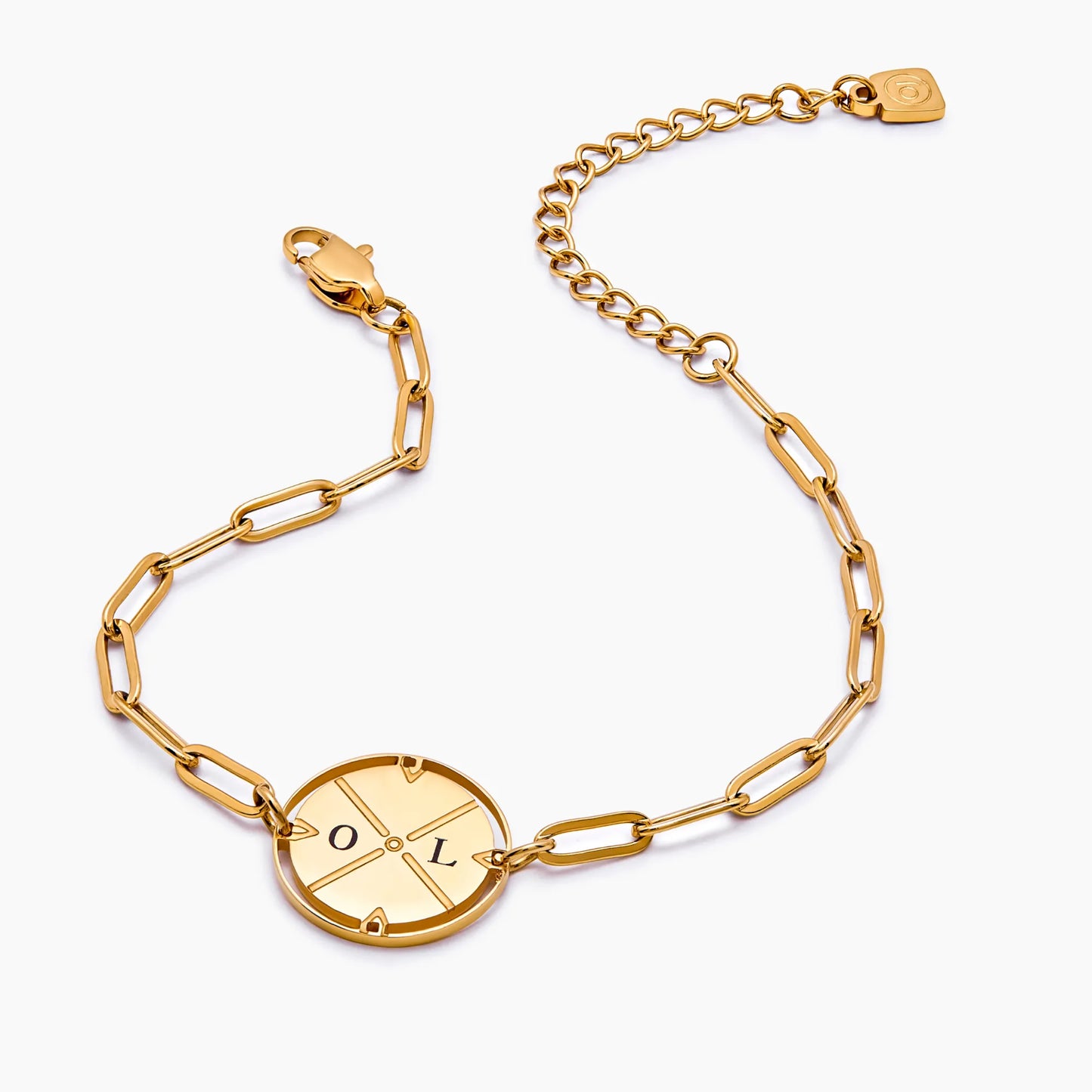 Engraved North Bracelet