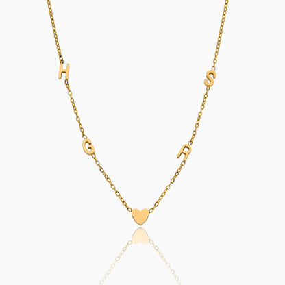 Multi Letter Necklace