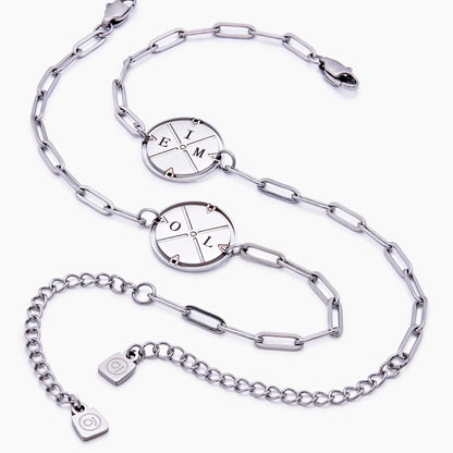 Engraved North Bracelet