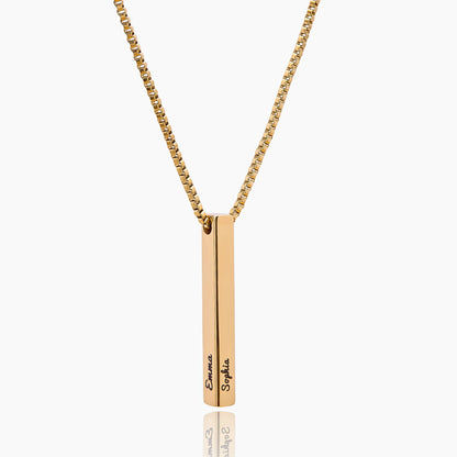 Secret Note Pillar Necklace