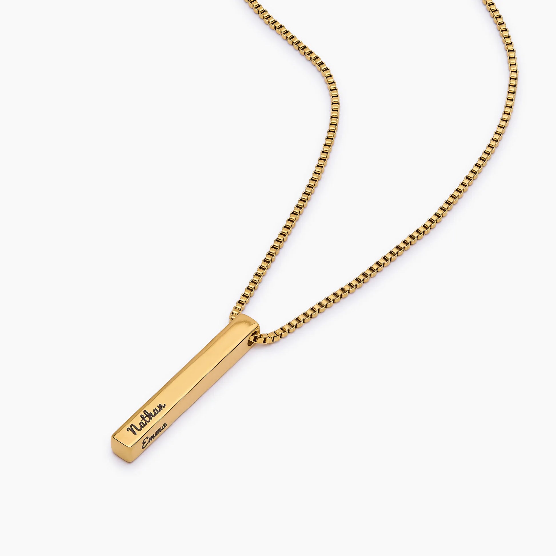 Secret Note Pillar Necklace
