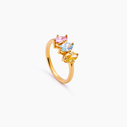 Marquise Kin Birthstone Ring