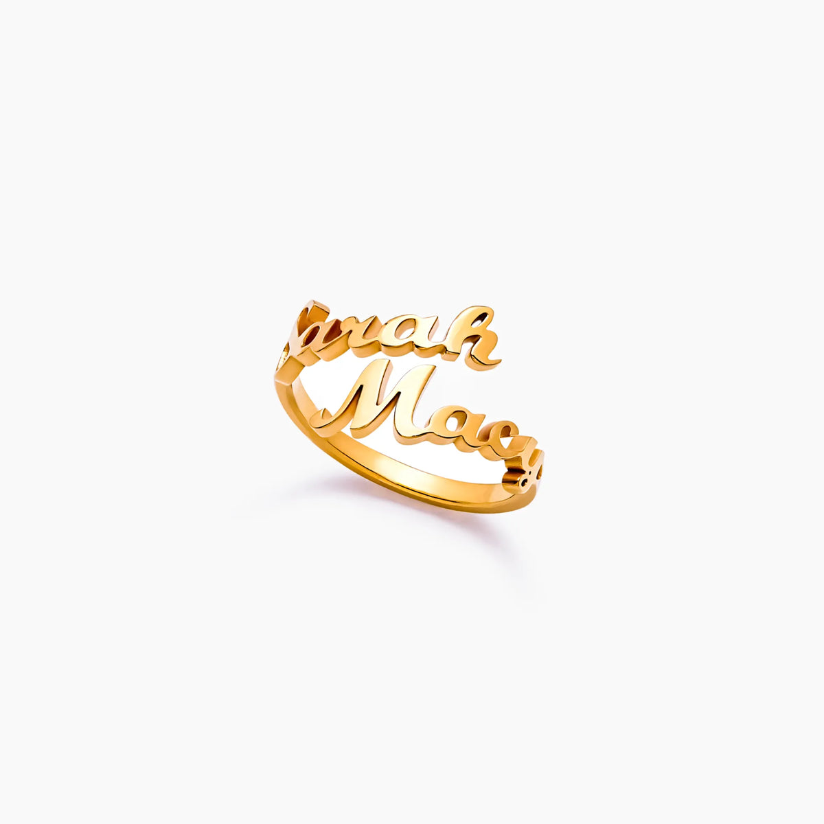 Pair Name Ring
