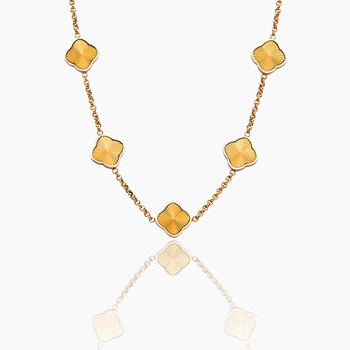 Ray Petal Necklace