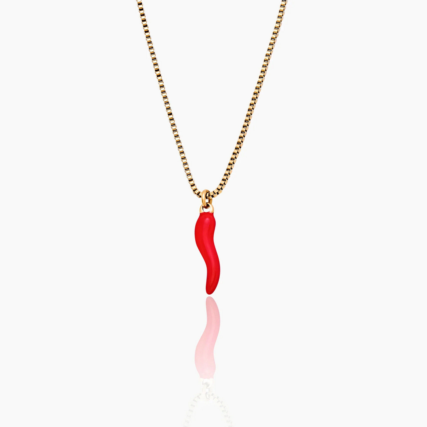 Horn Charm Necklace