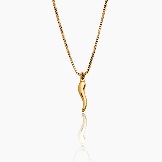 Horn Charm Necklace
