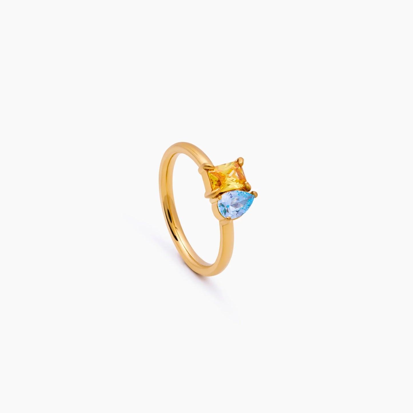 Pair Birthstone Ring