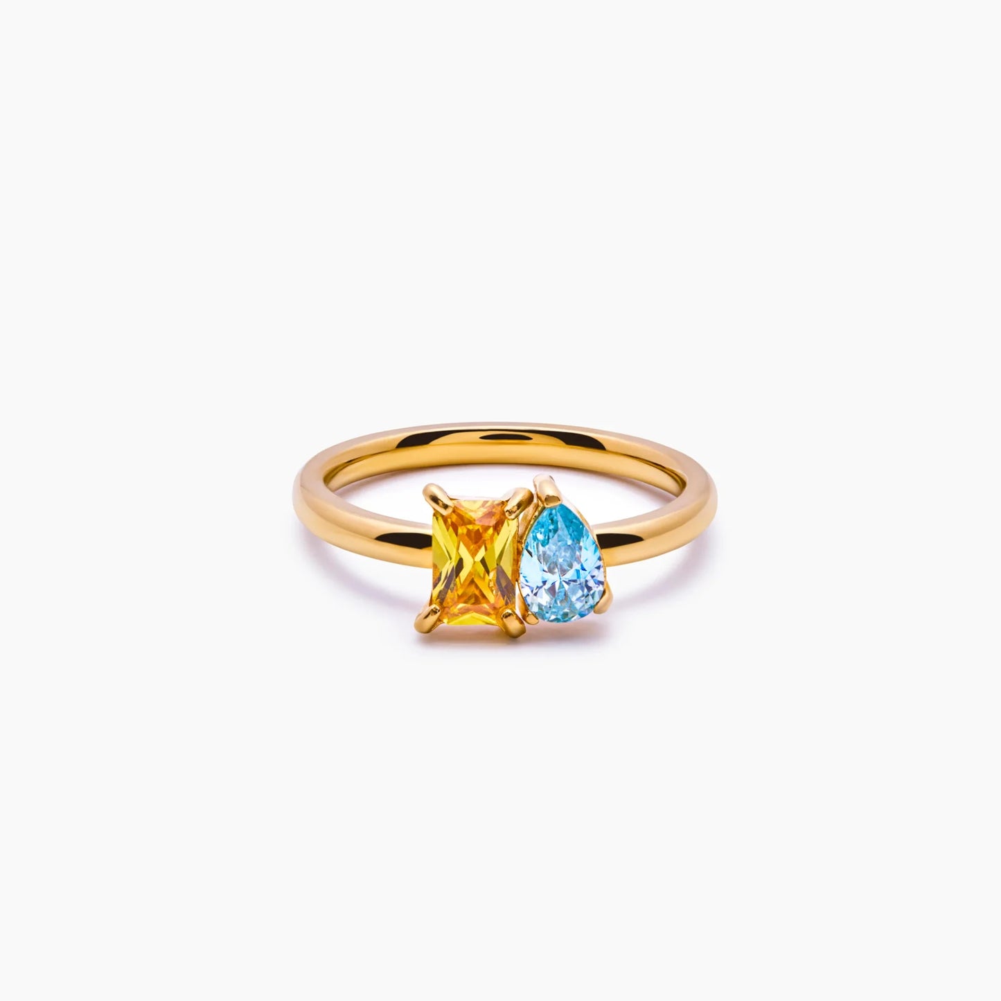 Pair Birthstone Ring