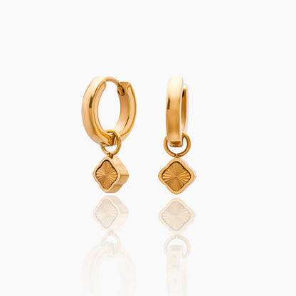 Mini Ray Petal Hoops