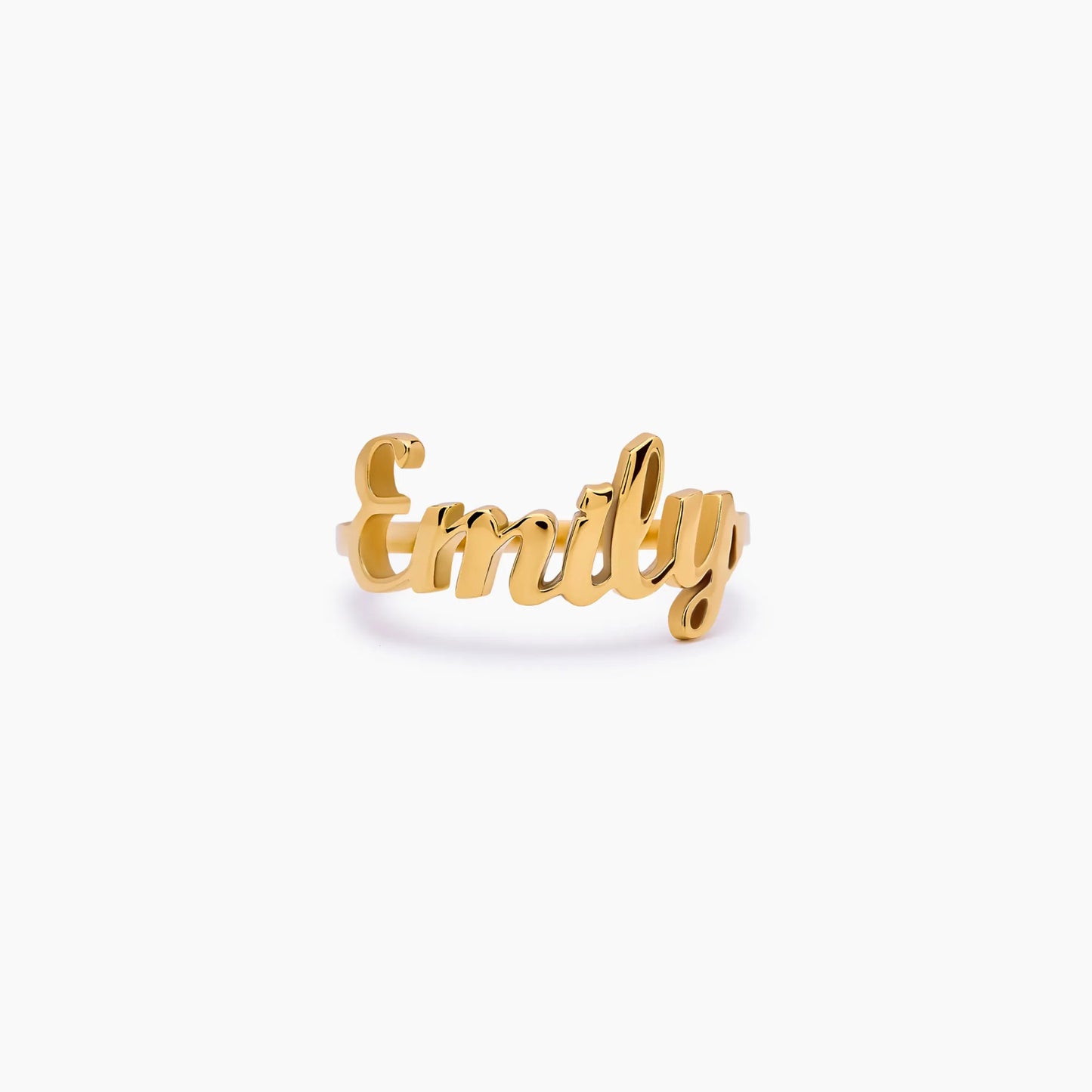 Personalised Name Ring