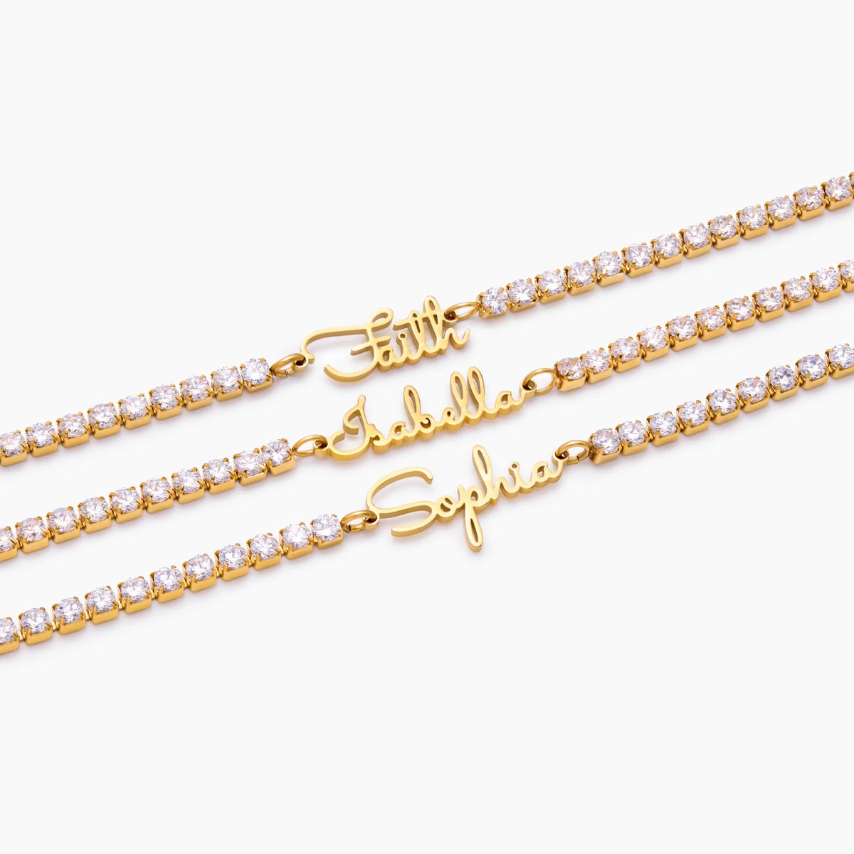Script Name Line Bracelet